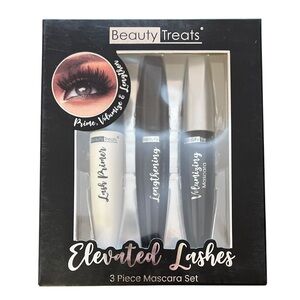 New Beauty Treats Elevated Lashes Lash Primer Lengthening Volumizing Mascara Set